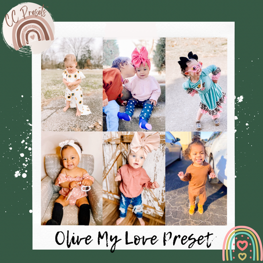 Olive My Love Preset
